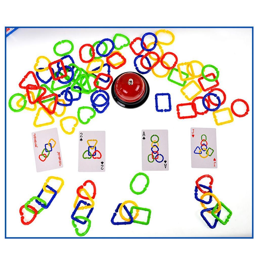 Rings Bell and Get the Rings Kids Early Learning Cognition Toy