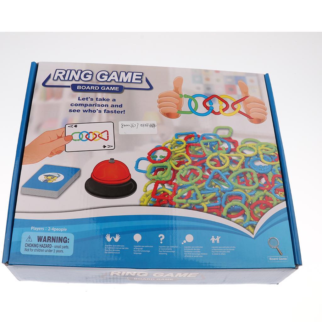 Rings Bell and Get the Rings Kids Early Learning Cognition Toy