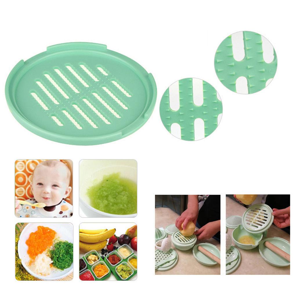 Baby Food Mill Grinding Bowl Grinder Processor Multifunction Mash Prep Serving DIY Homemade