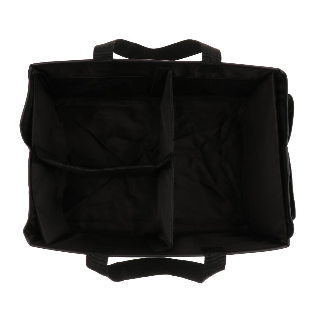Baby Diaper Wipes Bag Caddy Nursery Storage Bin Infant Nappy Organizer Black