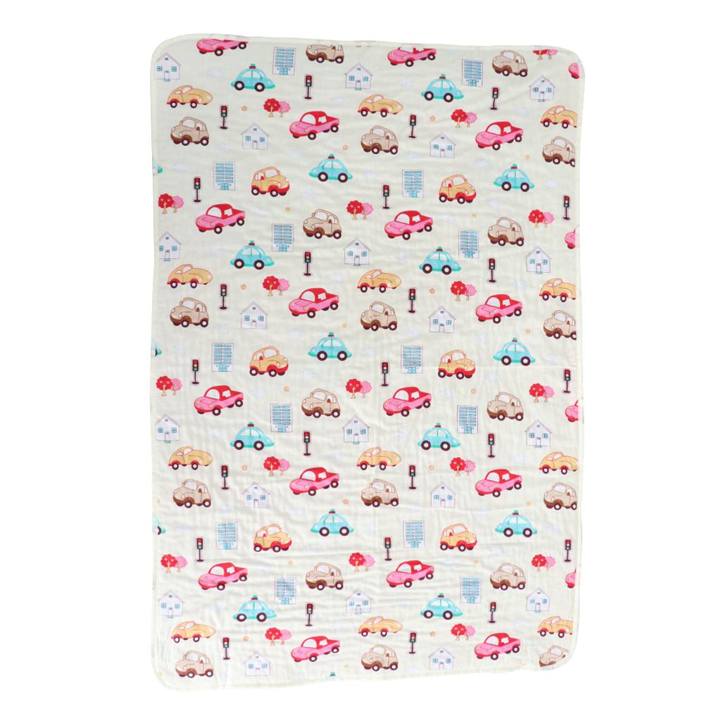 Infant Baby Cotton Waterproof Urine Mat Nappy Cover Changing Pad Car