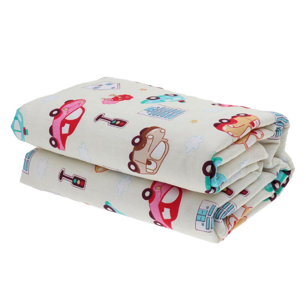Infant Baby Cotton Waterproof Urine Mat Nappy Cover Changing Pad Car