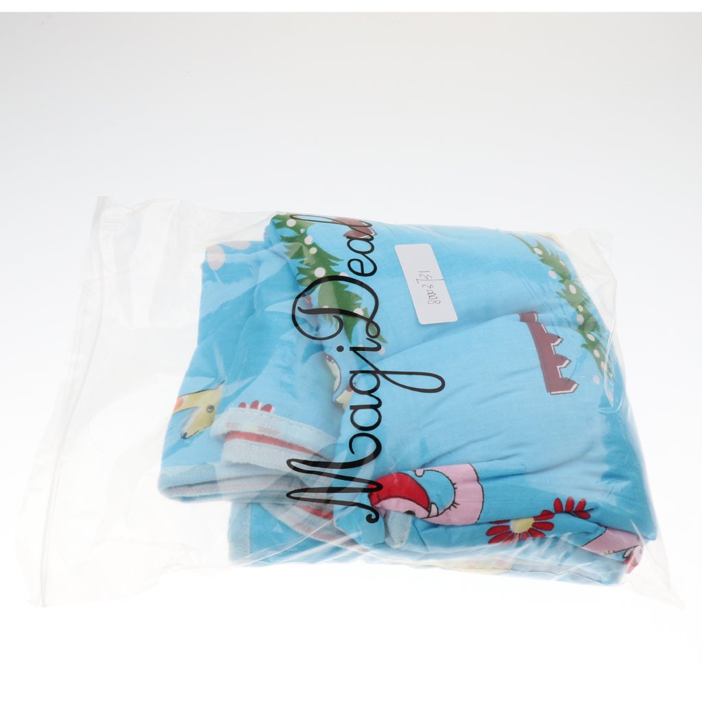 Infant Baby Cotton Waterproof Urine Mat Nappy Cover Changing Pad Blue