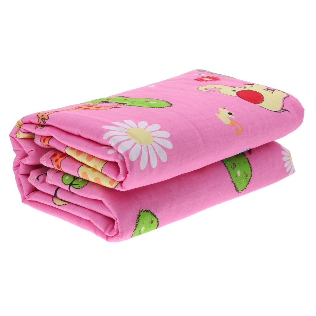 Infant Baby Cotton Waterproof Urine Mat Nappy Cover Changing Pad Pink