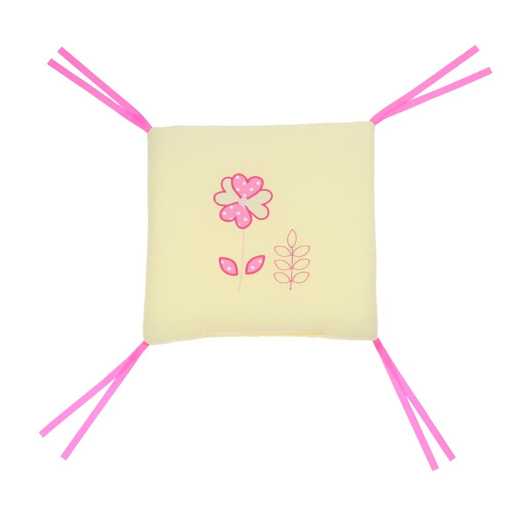 6PCs Baby Crib Bumper Cotton Infant Bed Cot Protector Cat