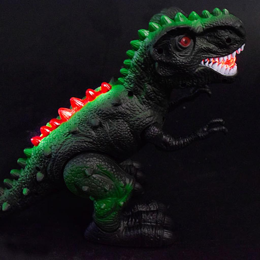 Simulation Walking Dinosaur Model Electric Toy with Light Sound T-Rex 2