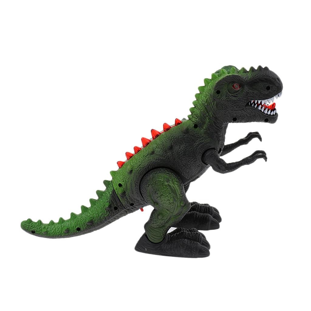 Simulation Walking Dinosaur Model Electric Toy with Light Sound T-Rex 2