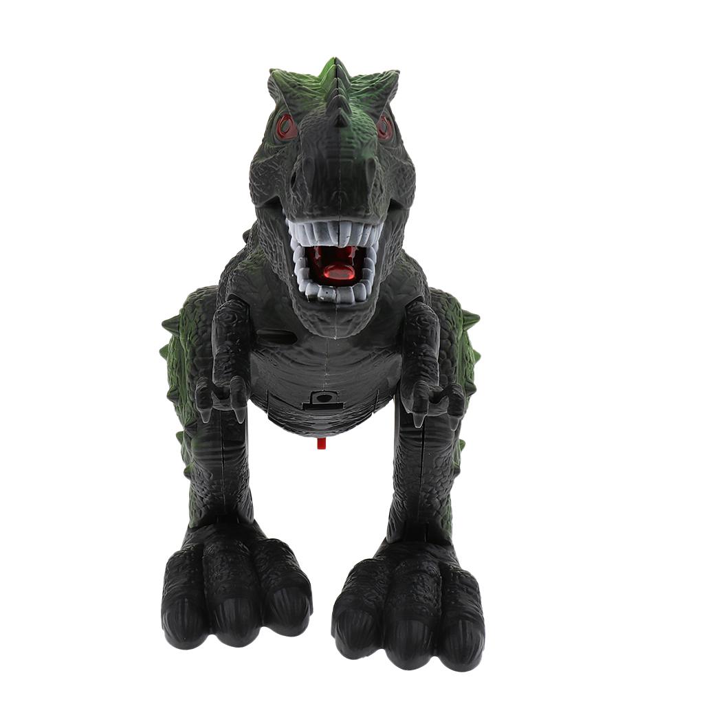 Simulation Walking Dinosaur Model Electric Toy with Light Sound T-Rex 2