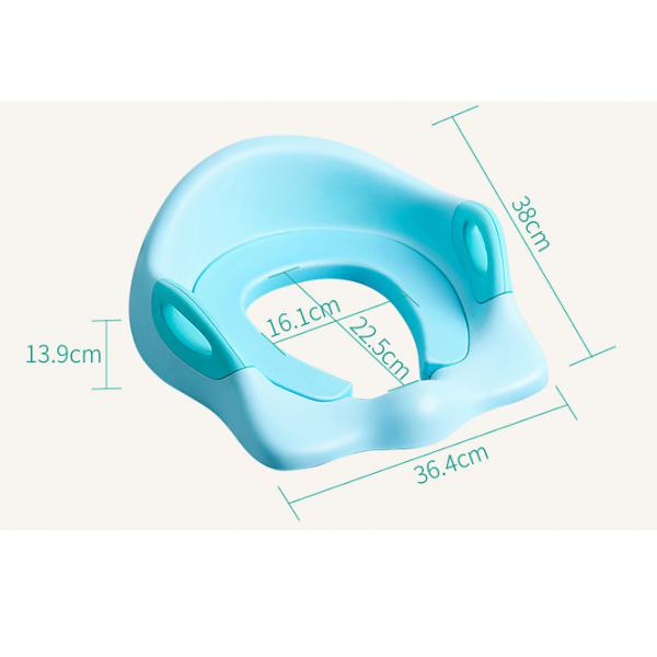 Children's Portable Potty Seat Baby Toilet Seat Cover Blue