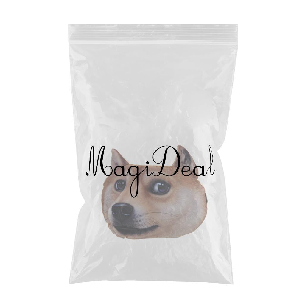 Car Seat Neck Pillow Cartoon Animal Pillow with Charcoal Bag Akitas