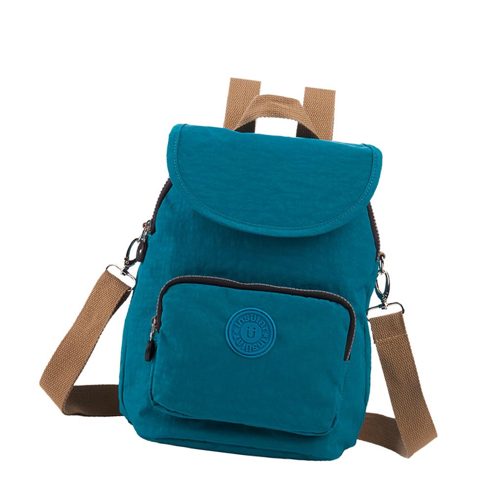 Double Shoulder Light Mummy Bag Multifunctional Baby Bag Green