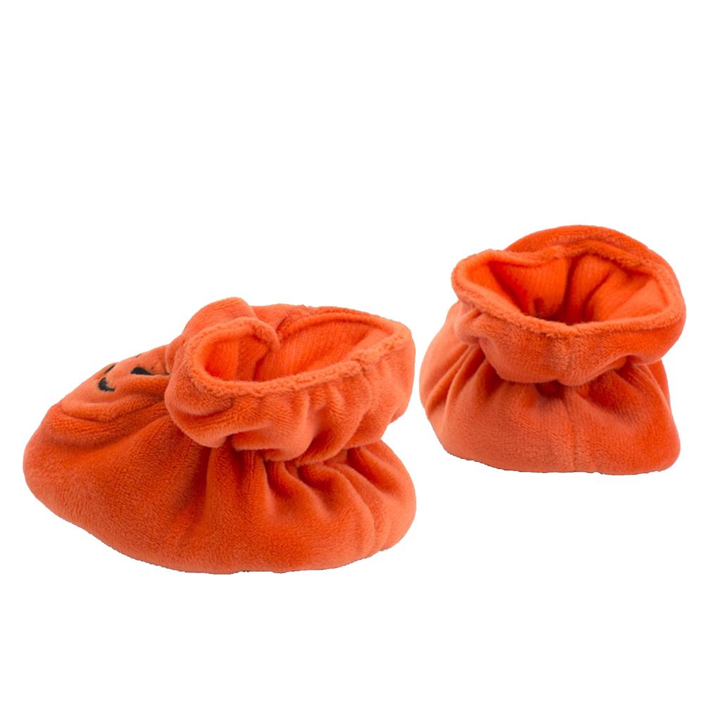 Unisex Baby Kids Halloween Pumpkin Toddler Shoes Baby Shoes 12cm
