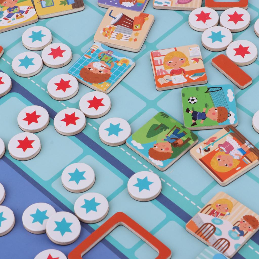 Responsibility Magnetic Star Chart Reward Kids Chore Behavior Children Kid