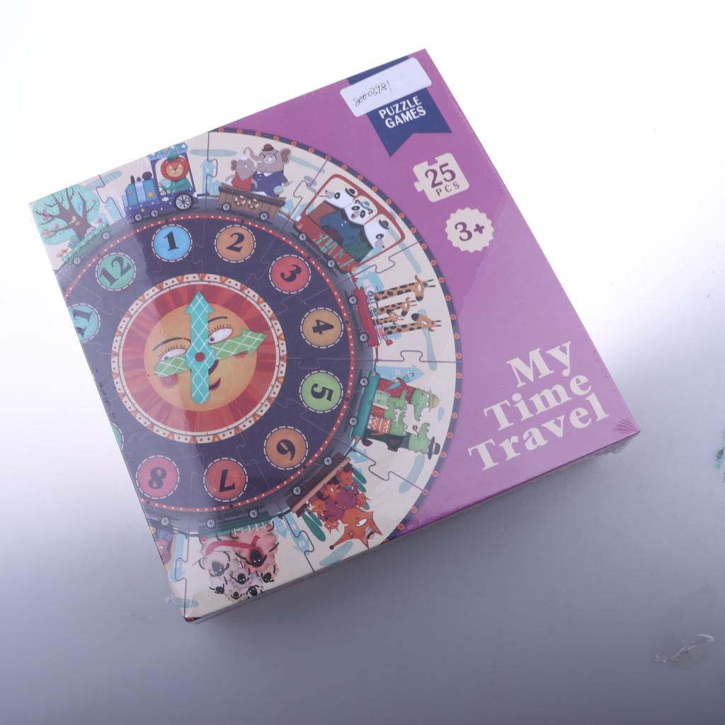 Kids Puzzle Digital Clock Cognitive Puzzle Educational Toy Gift