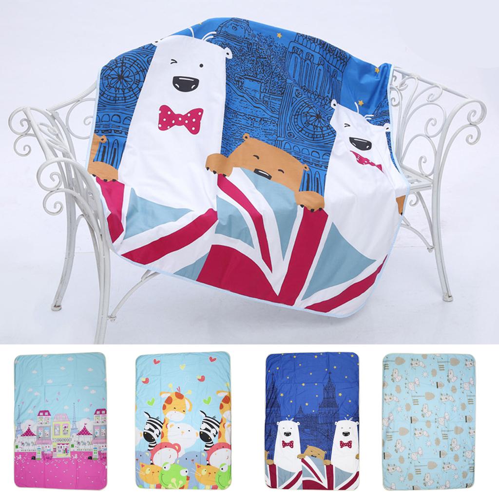 Baby Reusable Bed Waterproof Pad Bed Wetting Pads Washable Bear
