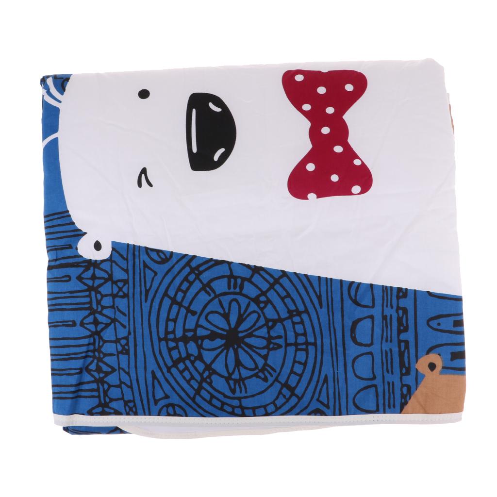 Baby Reusable Bed Waterproof Pad Bed Wetting Pads Washable Bear