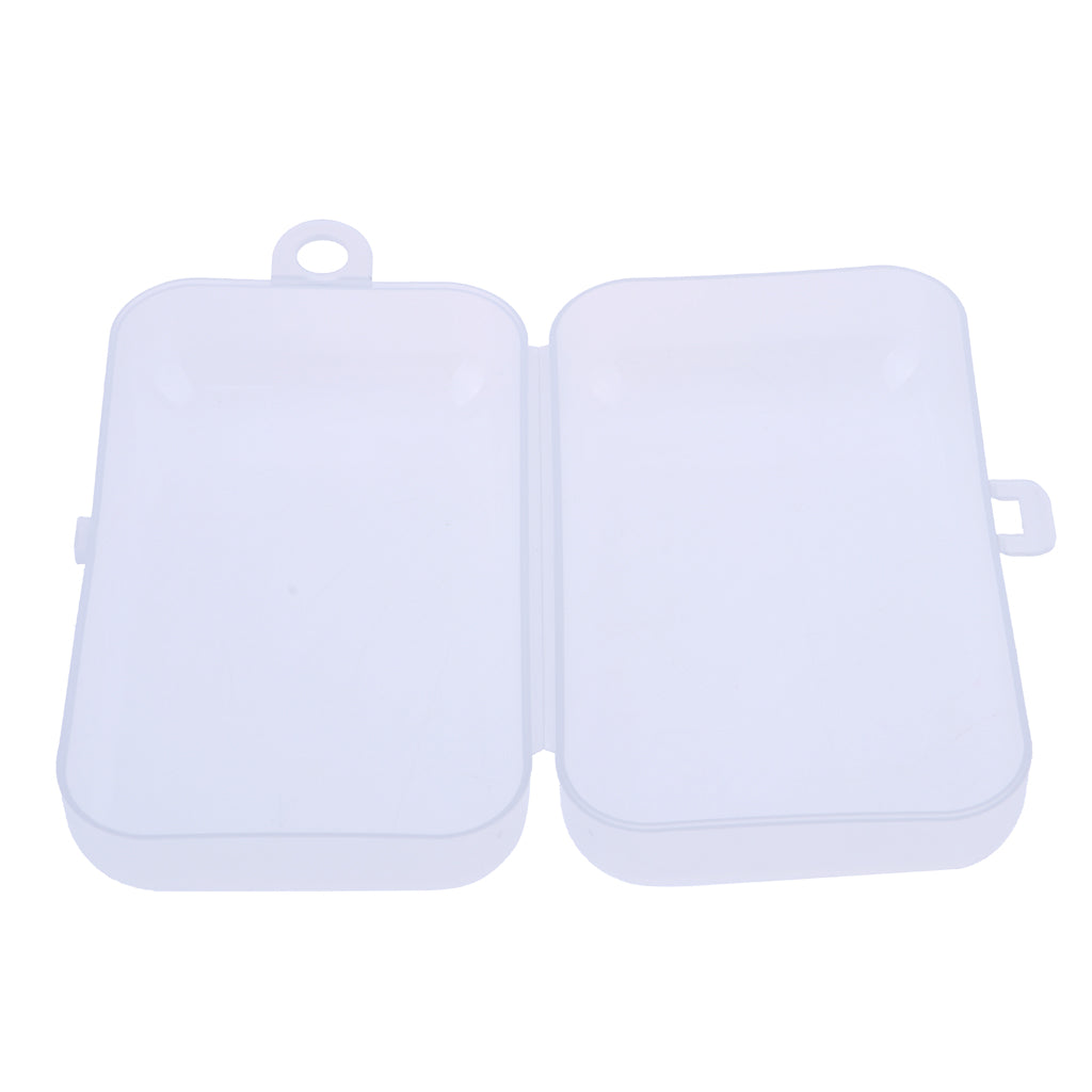 Baby Pacifier Dummy Travel Storage Box Case Holder, 0m+ Transparent
