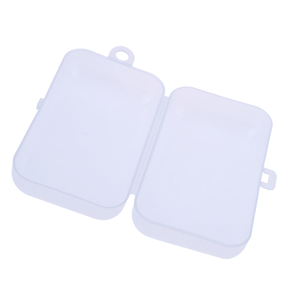 Baby Pacifier Dummy Travel Storage Box Case Holder, 0m+ Transparent
