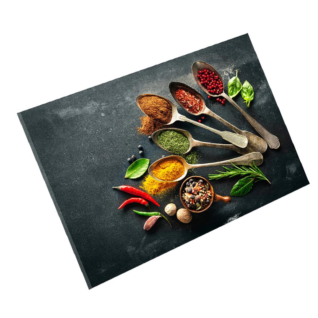 Spices and Spoon Canvas Painting Kitchen Cooking Picture Wall Decor S
