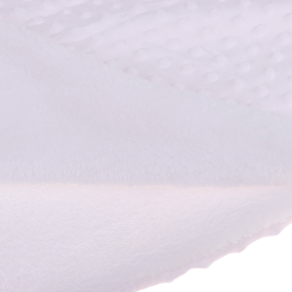 Baby Bubble Blanket Newborn Boys Girls Cot Blanket Comforter Wrap White