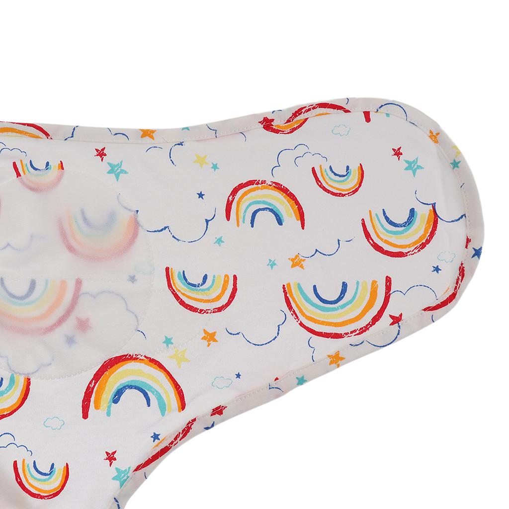Baby Swaddle Wrap Newborn Infant Bedding Blanket Sleeping Bag Rainbow