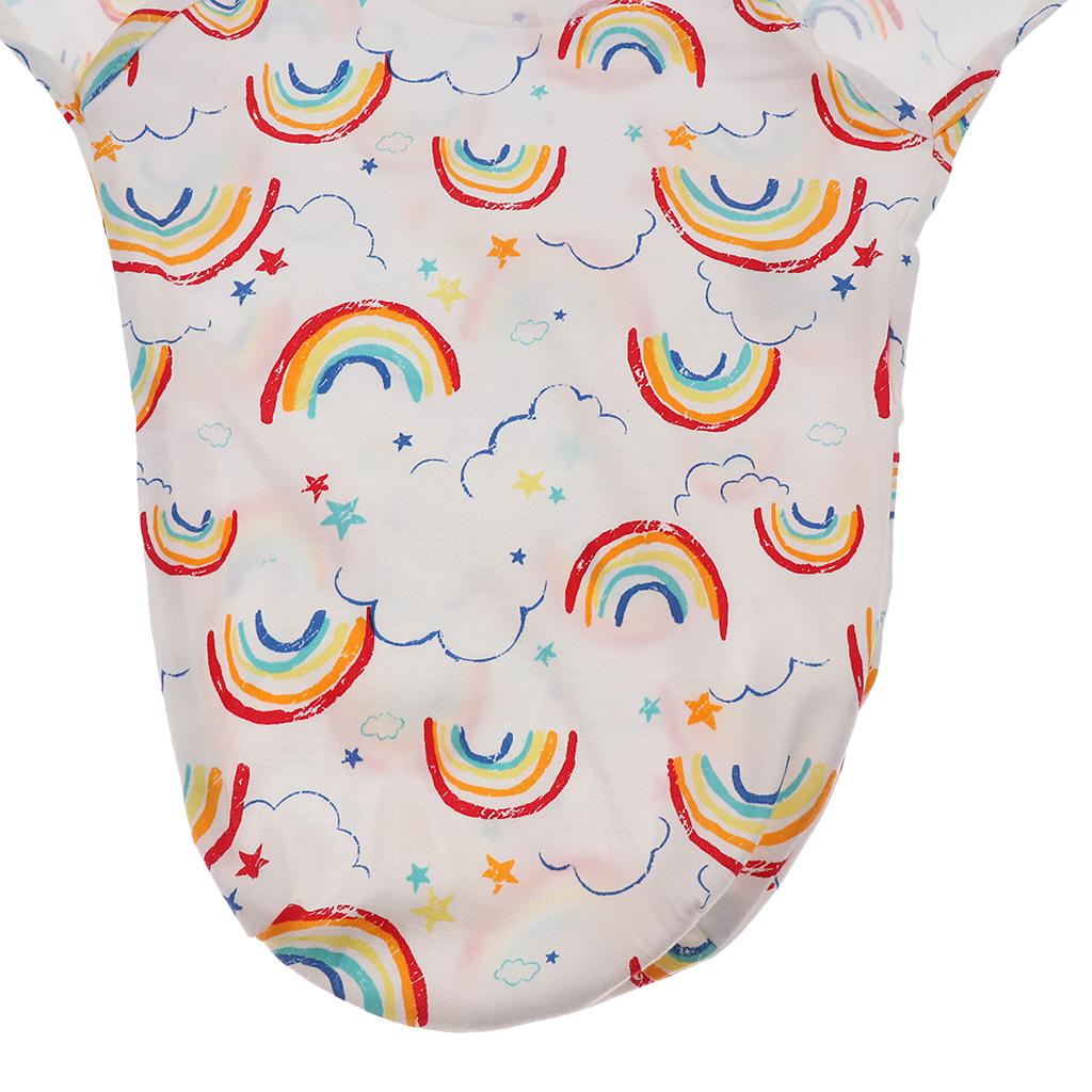 Baby Swaddle Wrap Newborn Infant Bedding Blanket Sleeping Bag Rainbow