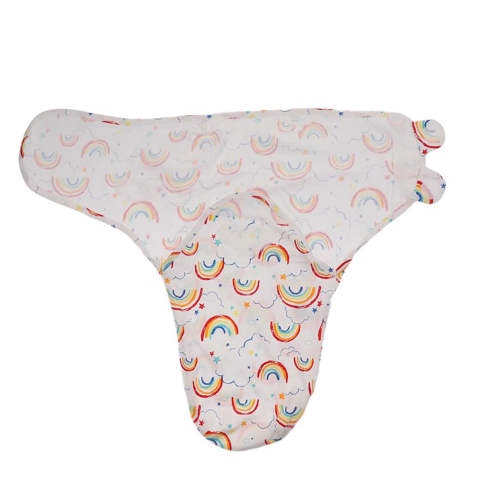 Baby Swaddle Wrap Newborn Infant Bedding Blanket Sleeping Bag Rainbow