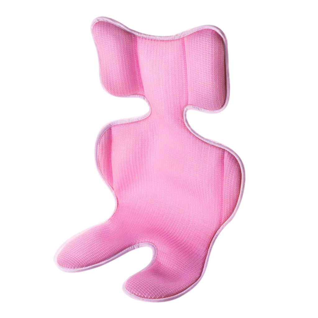 Four Seasons Universal Baby Pram Car 3D Seat Cushion for Strollers Pink