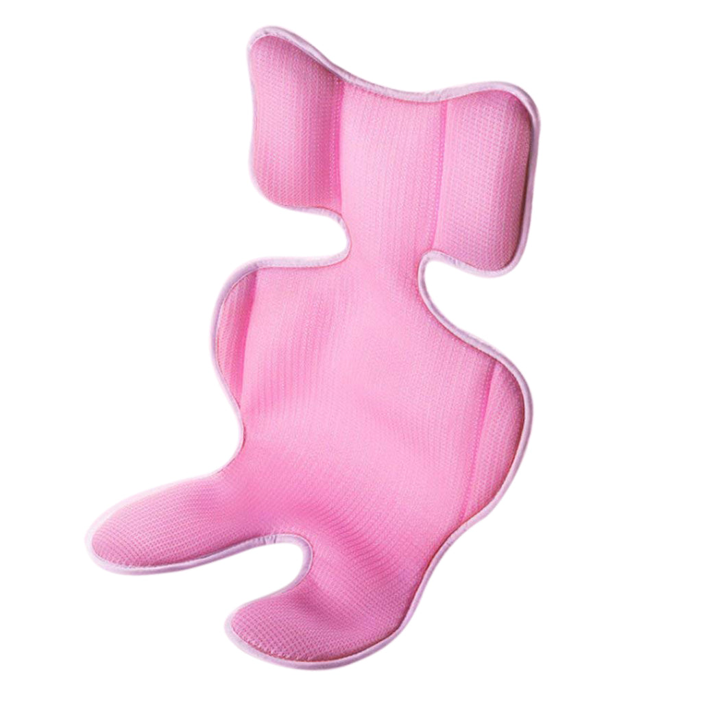 Four Seasons Universal Baby Pram Car 3D Seat Cushion for Strollers Pink
