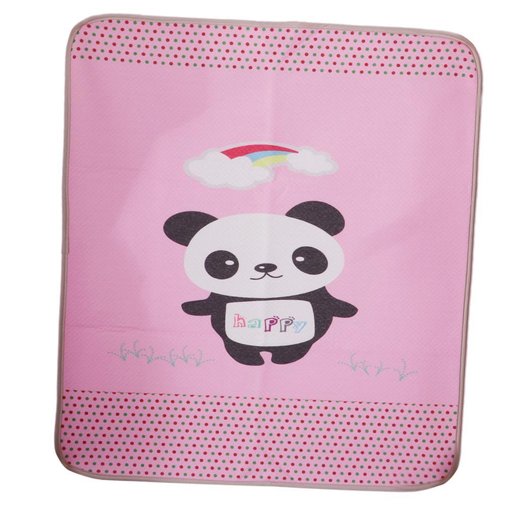 Baby Washable Diaper Changing Mat Pad Bed Wetting Pads Panda- 70x80cm