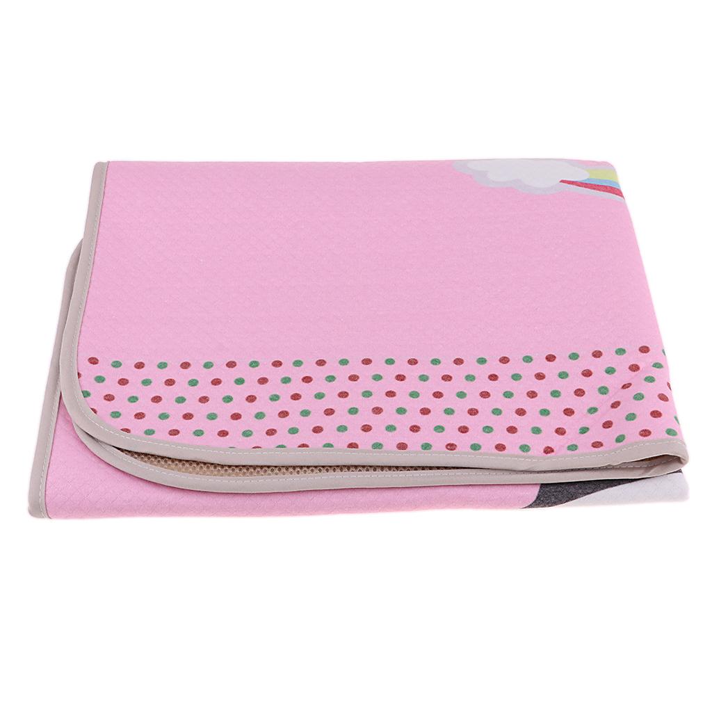 Baby Washable Diaper Changing Mat Pad Bed Wetting Pads Panda- 70x80cm