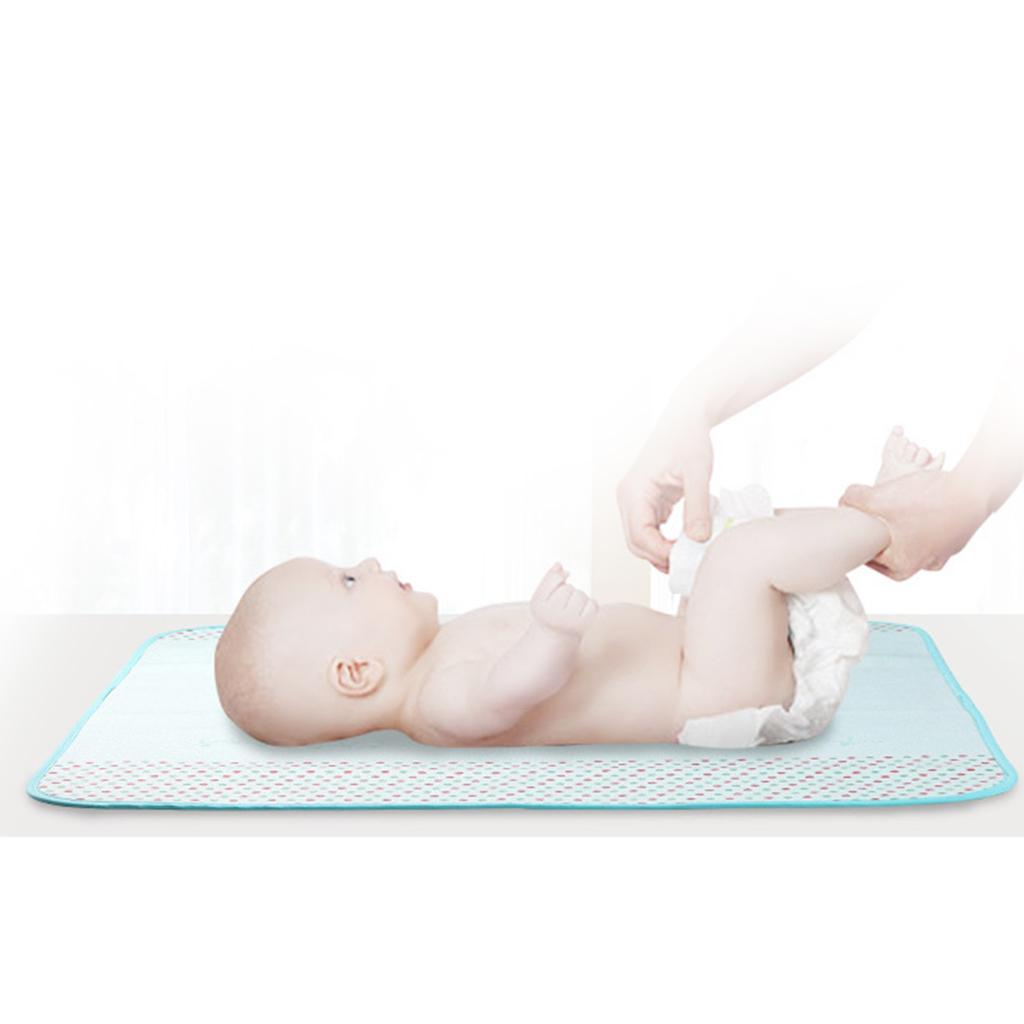 Baby Washable Diaper Changing Mat Pad Bed Wetting Pads Whale- 70x80cm