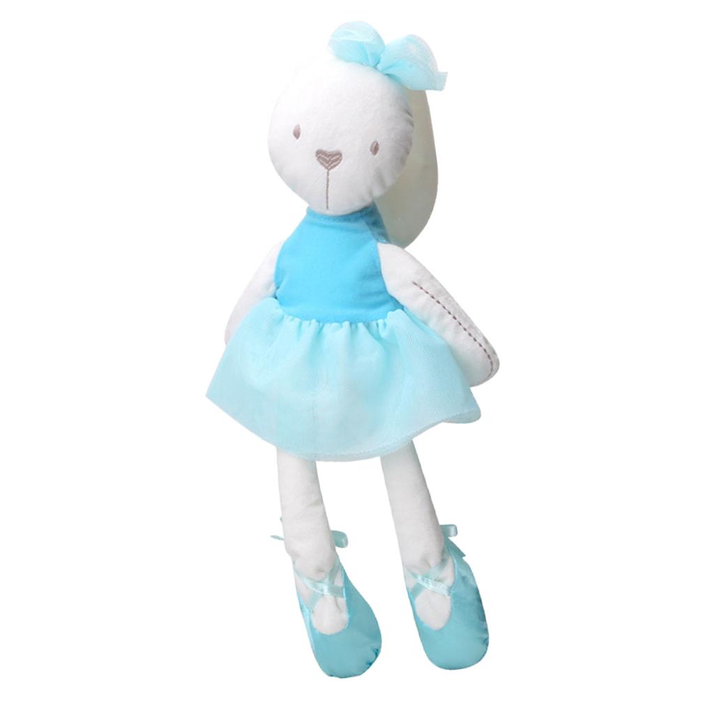 Soft Plush Toys Rabbit Stuffed Animal Baby Kids Gift Animals Doll Blue