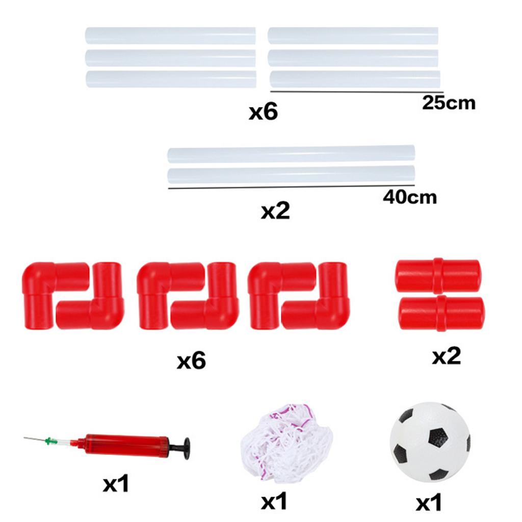 Mini Portable Soccer Football Goal Set Kids Outdoor Ball Game Toy Gift 86CM