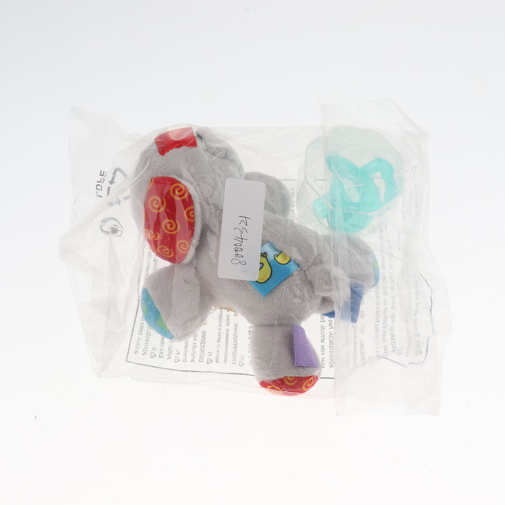 Baby Kids Silicone Pacifier Holder Plush Animal Detachable Toy Elephant