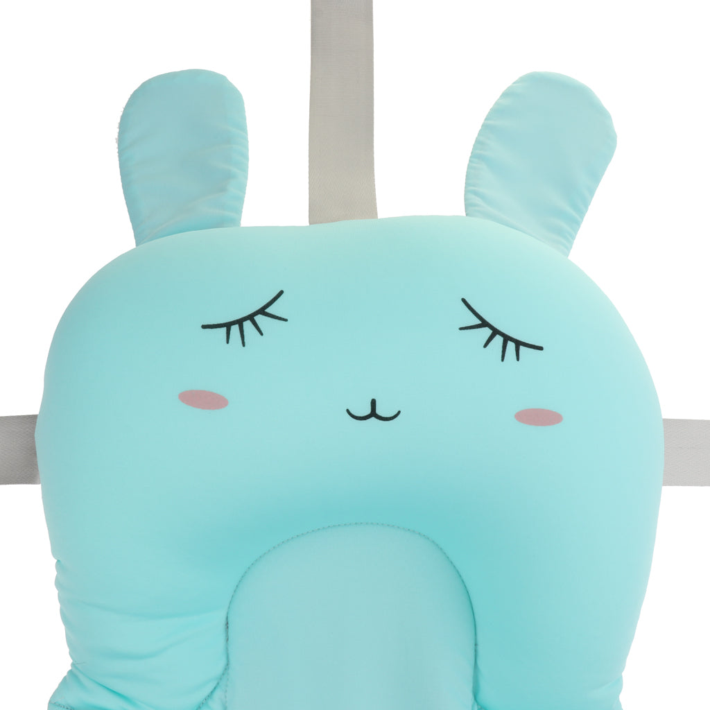 Bath Tub Pad Shower Nets Newborn Bath Seat Bathtub Bath Pads Blue Rabbit