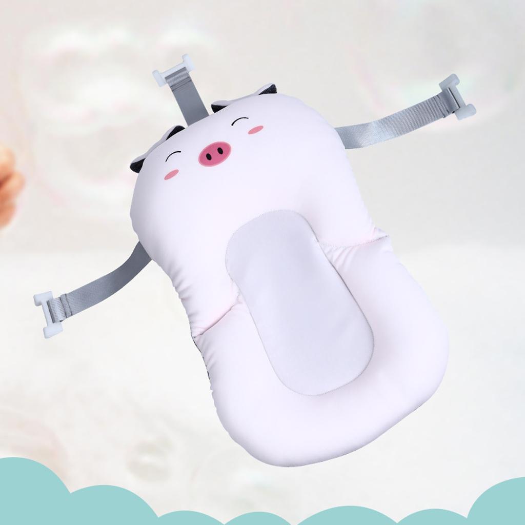 Bath Tub Pad Shower Nets Newborn Bath Seat Bathtub Bath Pads Piggy