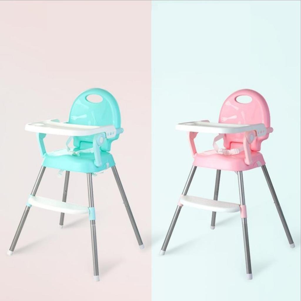 Baby Feeding High Chair Table Seat Booster Foldable Children Infant Pink