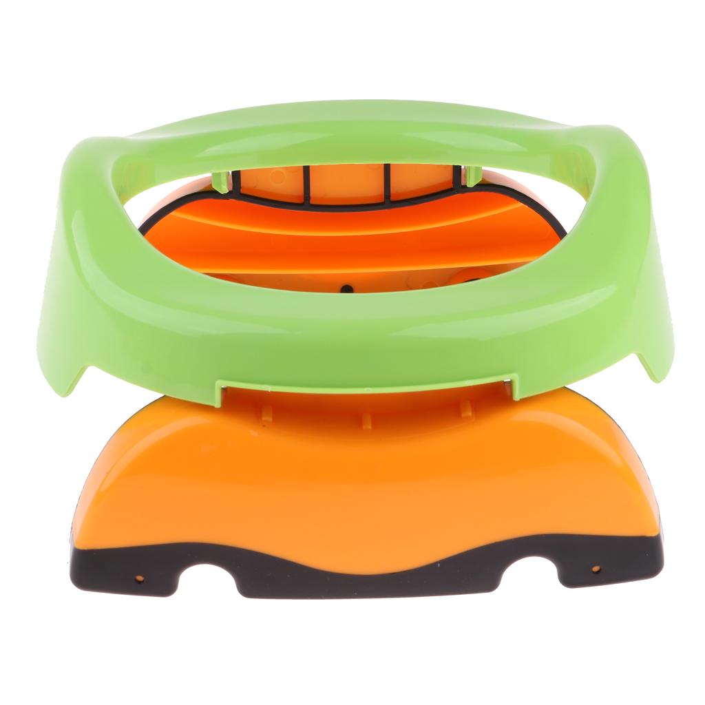 Baby Padded Potty Training Toilet Seat with Handles kids child safe