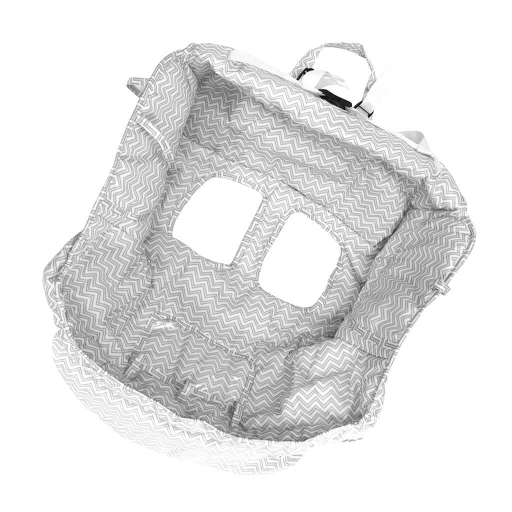 Infant High Chair Grocery Shopping Cart Cover Baby Toddlers Safety Harness