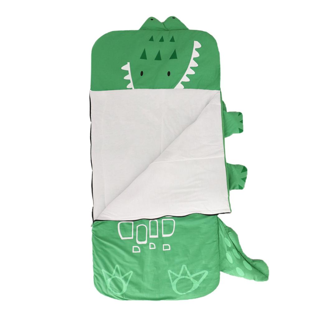 Kids Plush Animal Sleeping Bag Soft Cotton Childrens Sleeping Sack Crocodile