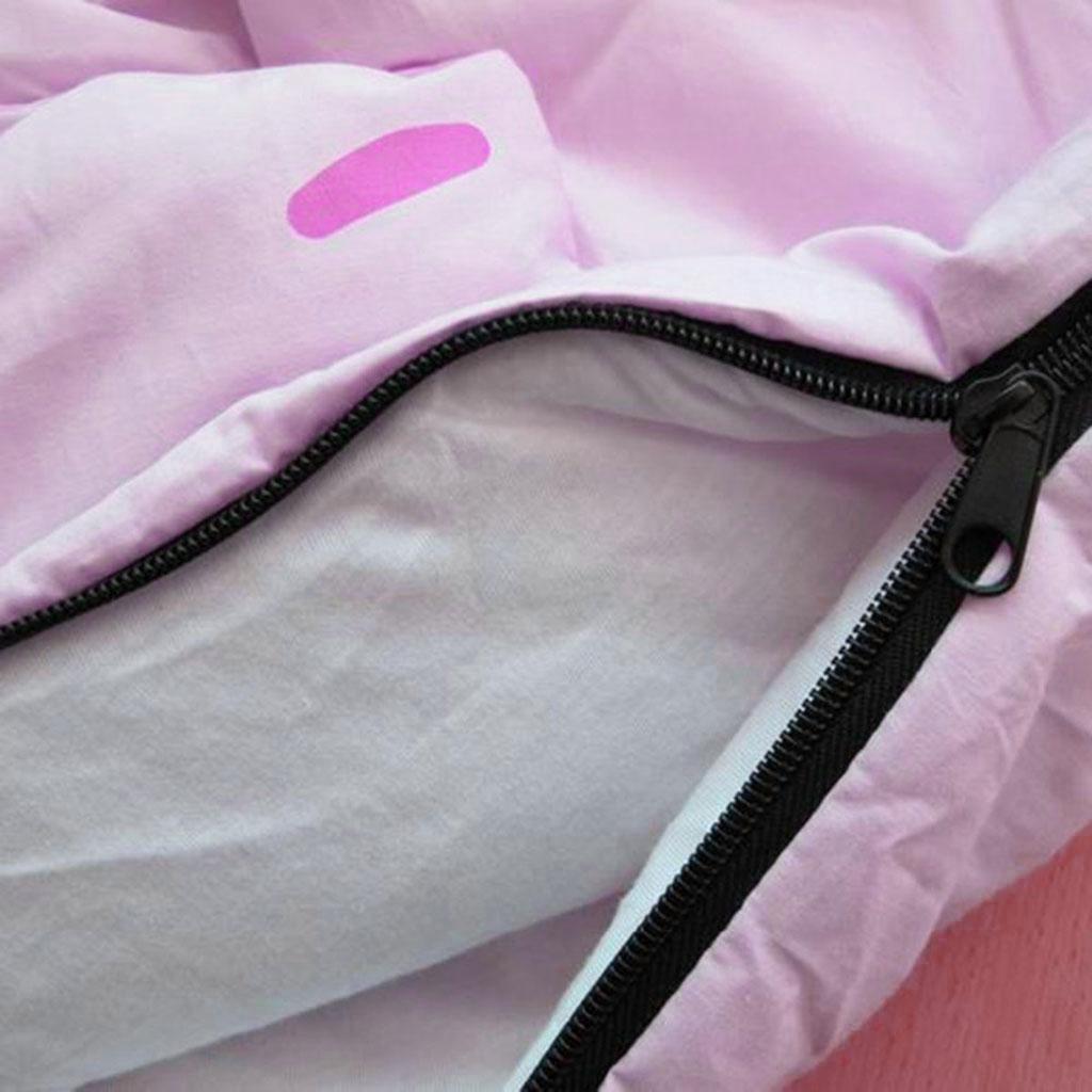 Kids Plush Animal Sleeping Bag Soft Cotton Childrens Sleeping Sack Cat