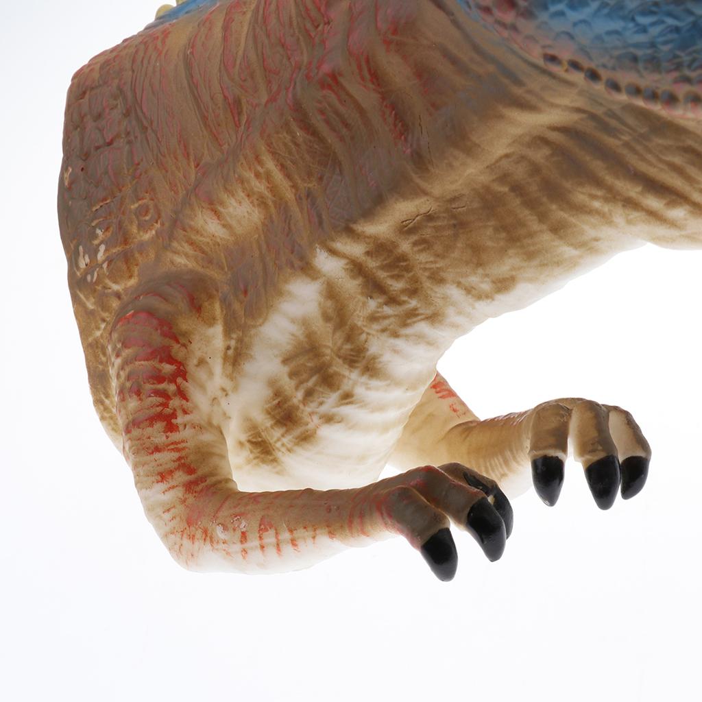 Simulation Dinosaur Animal Head Model Hand Puppet Kids Toy Baryonyx in Box