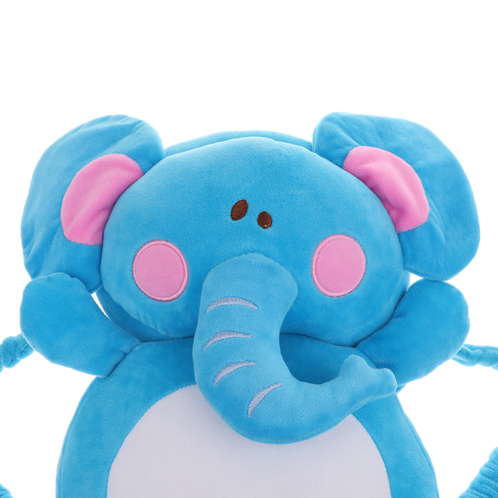 Baby Head Protection Pad Headrest Cushion Drop Resistance Blue Elephant