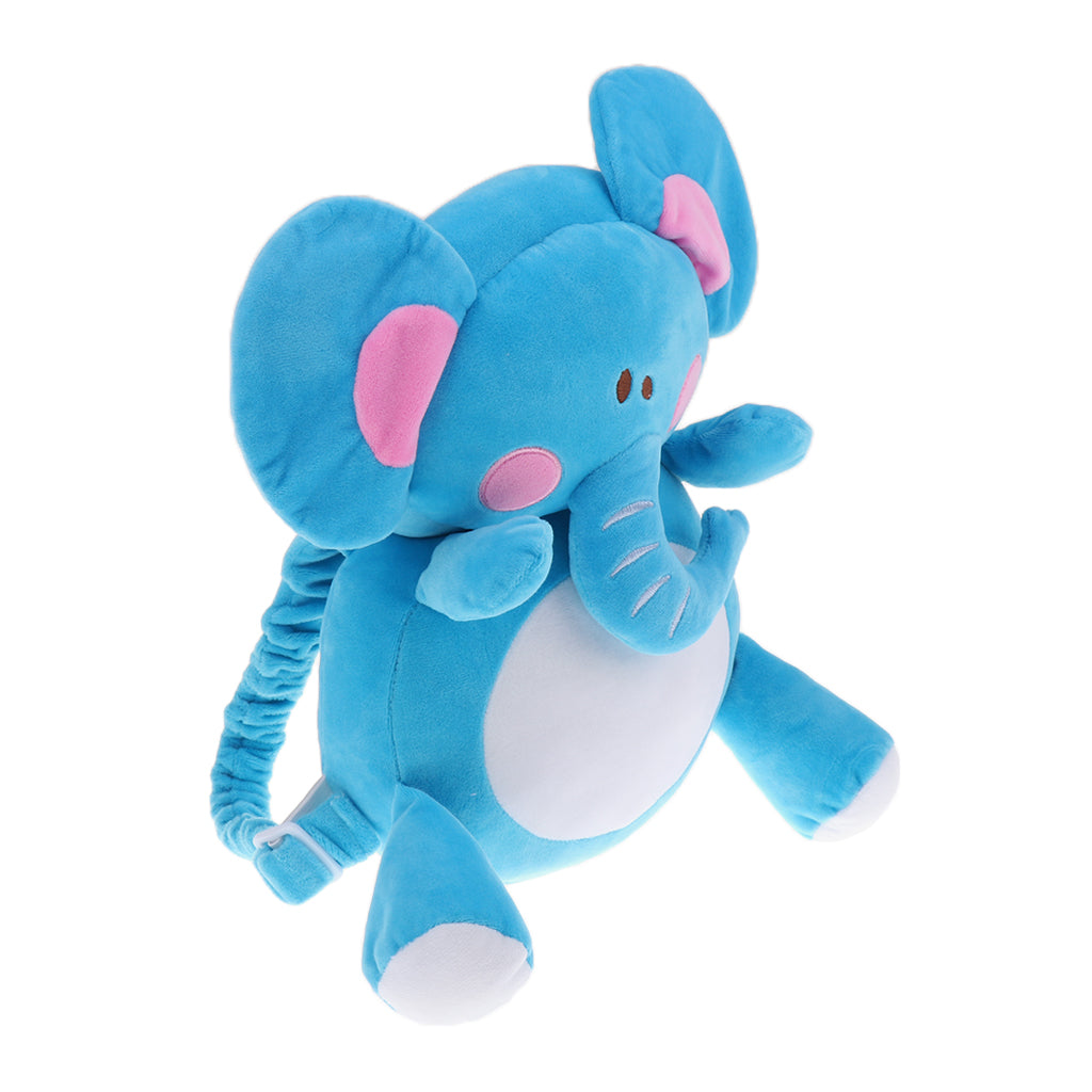 Baby Head Protection Pad Headrest Cushion Drop Resistance Blue Elephant