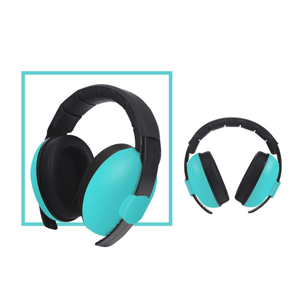 Baby Children Ear Defenders Earmuffs Hearing Protection Mint green