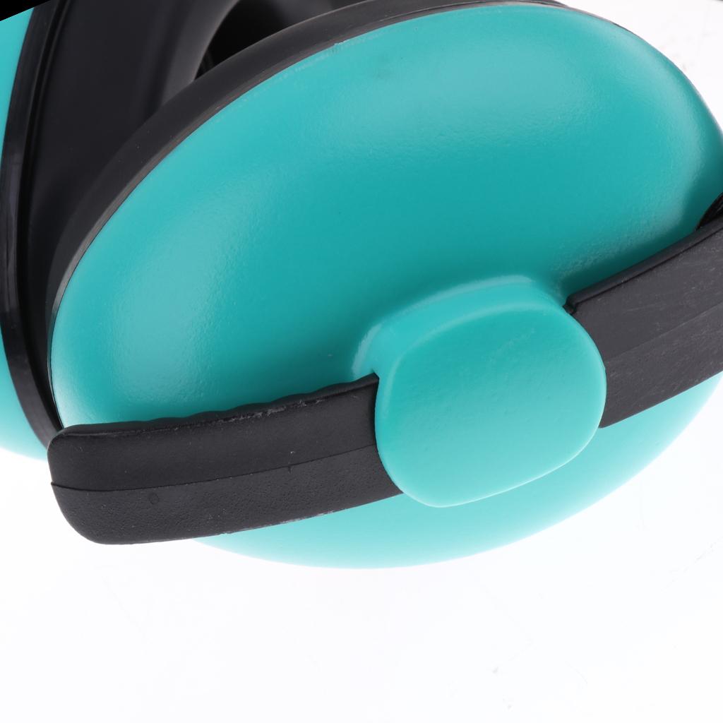 Baby Children Ear Defenders Earmuffs Hearing Protection Mint green