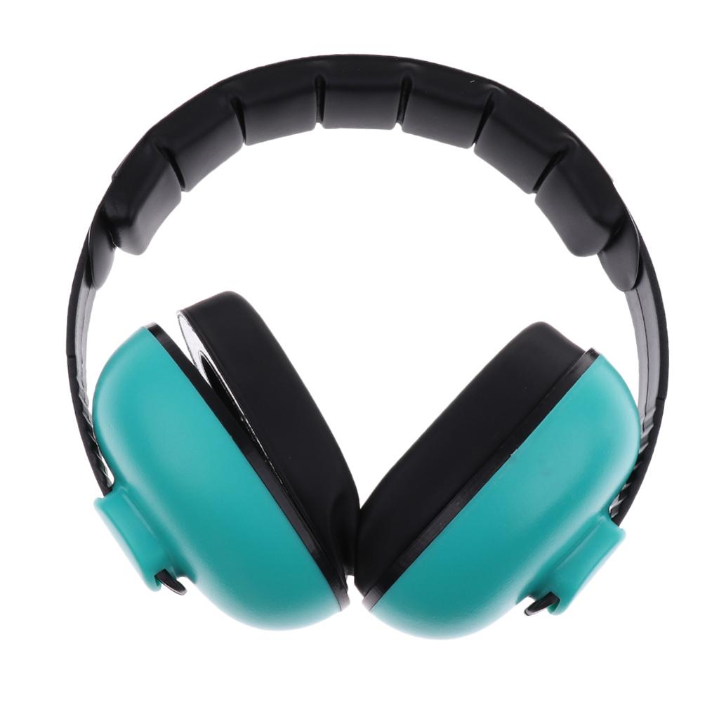 Baby Children Ear Defenders Earmuffs Hearing Protection Mint green