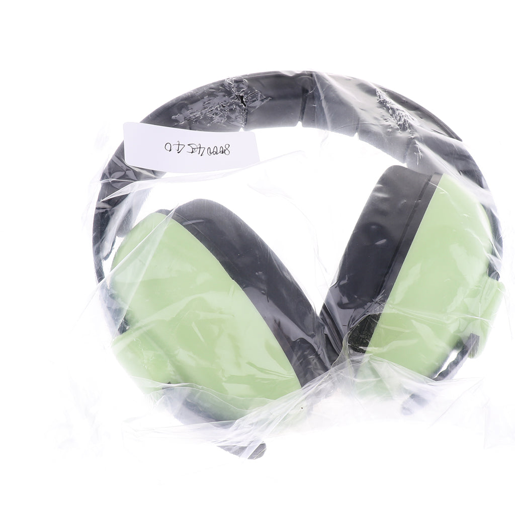 Baby Children Ear Defenders Earmuffs Hearing Protection Green