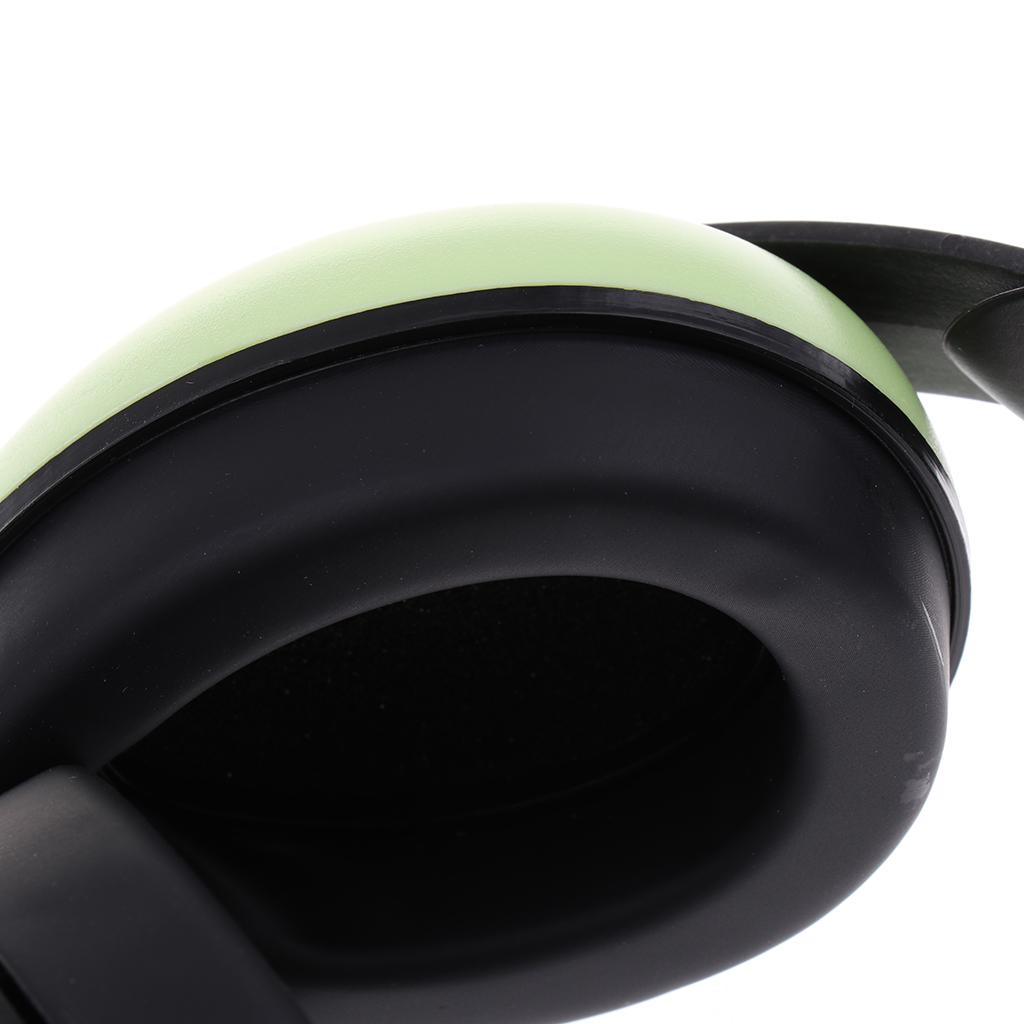 Baby Children Ear Defenders Earmuffs Hearing Protection Green
